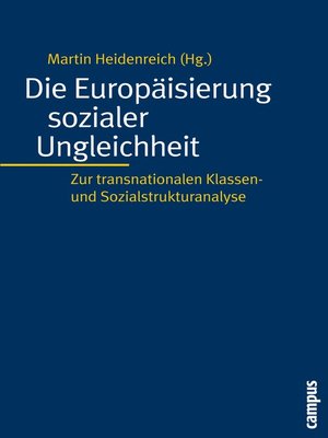 cover image of Die Europäisierung sozialer Ungleichheit